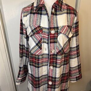 NWT Plaid Women's Oversized Shacket